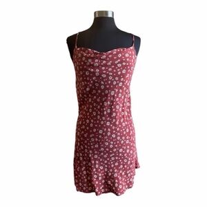 BE COOL Red and White Floral Dress